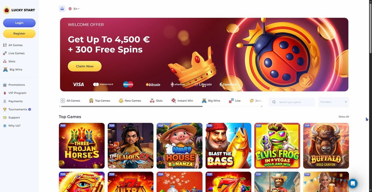 Luckystart Casino Casino